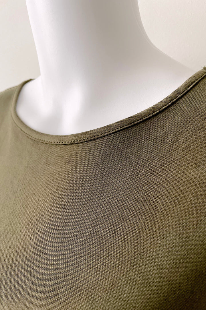 SADIE KNIT TOP IN OLIVE