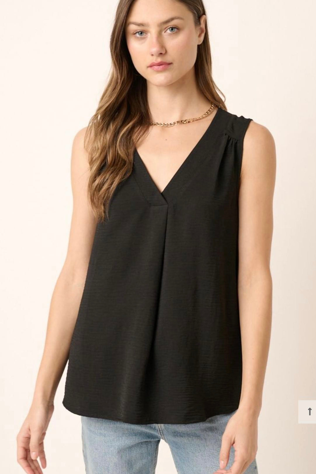 KASEY CAREER TANK TOP IN BLACK